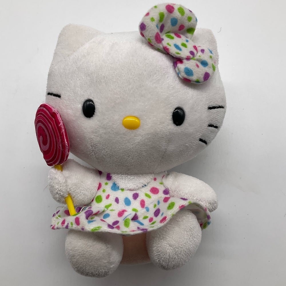 TY HELLO KITTY WITH‎ LOLLIPOP